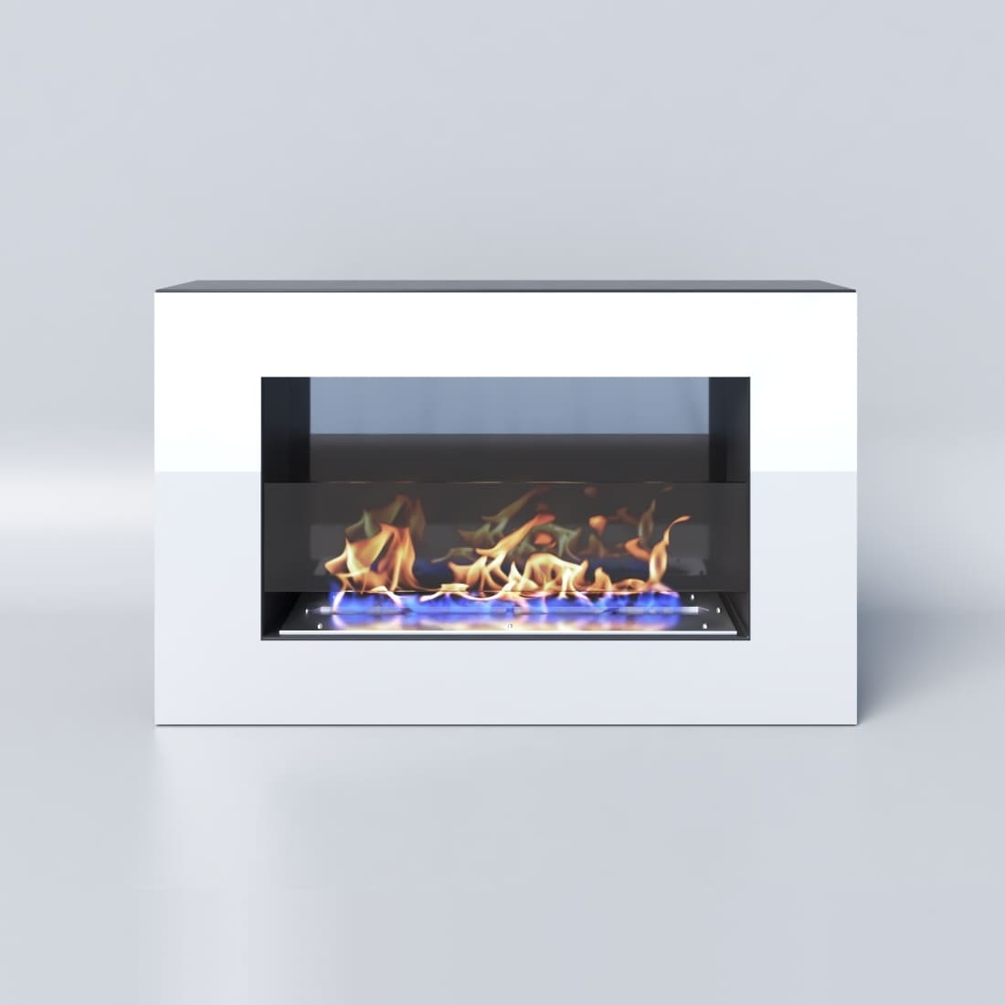 Биокамин "Русский огонь" Хай-тек 650N настенный с защитным и декоративным стеклом по цене 30 900 руб.