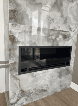 Биокамин "Русский огонь" Гефест 1260 встраиваемый с защитным стеклом по цене 40 850 руб.